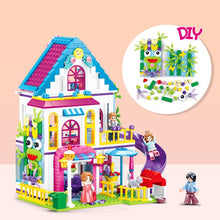 Load image into Gallery viewer, 763PCS MOC Girls Sweet Lake Villa House Home Figure Model Toy Building Block Brick Gift Kids