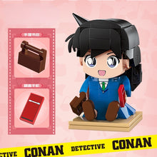 Load image into Gallery viewer, MOC Comic Cartoon Detective Conan Mouri Ran Haibara Ai Kaitou Kid Figure Model Toy Building Block Brick Gift Kids Compatible Lego