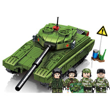 Load image into Gallery viewer, 855PCS Military WW2 4in1 Type 99 Main Battle Tank Figure PHL-03 ZBL-08 IFV Model Toy Building Block Brick Gift Kids Compatible Lego