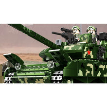 Load image into Gallery viewer, 945PCS Military WW2 Type 99A Main Tank Figure Model Toy Building Block Brick Gift Kids