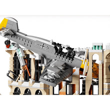 Load image into Gallery viewer, 3700PCS Military WW2 Moscow City Street Defense Simulation Scene Sand Table Tank Fighter Model Toy Building Block Brick Gift Kids