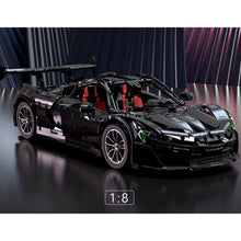Load image into Gallery viewer, 3686PCS MOC Statoc Large Technic Speed Black P1 Super Racing Sports Car Model Toy Building Block Brick Gift Kids Compatible Lego 1:8