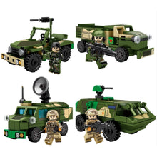 Load image into Gallery viewer, 856PCS Military WW2 8in1 DF-17 Ballistic Missile Truck Figure Model Toy Building Block Brick Gift Kids