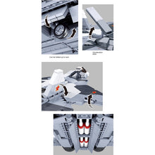 Load image into Gallery viewer, 893PCS Military WW2 2in1 Su-57 Felon Air Fighter Plane Figure Model Toy Building Block Brick Gift Kids