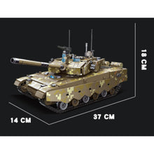 Load image into Gallery viewer, 1298PCS Military WW2 ZTZ-99A Main Battle Tank Model Toy Building Block Brick Gift Kids Compatible Lego
