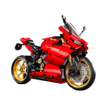 Load image into Gallery viewer, 1809PCS MOC Technic Large Ducati V4R Motorcycle Motor Bike Model Toy Building Block Brick Gift Kids Compatible Lego 1:5