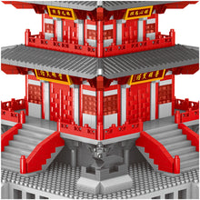 Load image into Gallery viewer, 4378PCS Architecture Hanshan Temple Tower Traditional Model Toy Building Block Brick Gift Kids