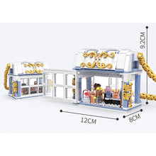 Load image into Gallery viewer, MOC City Street Fashion Hand Shoulder Tote Bag Girl Toy Shop Store Figure Model Building Block Brick Gift Kids Compatible Lego