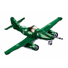 Load image into Gallery viewer, 388PCS MOC Military WW2 ME262 Turbo Stormbird German Air Fighter Plane Figure Model Toy Building Block Brick Gift Kids