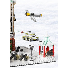Load image into Gallery viewer, 3700PCS Military WW2 Moscow City Street Defense Simulation Scene Sand Table Tank Fighter Model Toy Building Block Brick Gift Kids