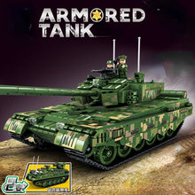 Load image into Gallery viewer, 1168PCS Military 2in1 Type 99 Main Battle Tank Armored Vehicle Figure Model Toy Building Block Brick Gift Kids Compatible Lego