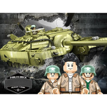 Load image into Gallery viewer, 2986PCS Military WW2 Large T28 Heavy Tank Figure Model Toy Building Block Brick Gift Kids DIY
