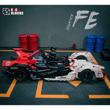 Load image into Gallery viewer, 1626PCS MOC Technic Formula E 99x Electric FE Racing Sports Car Model Toy Building Block Brick Gift Kids Compatible Lego 1:12
