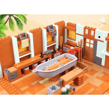 Load image into Gallery viewer, 2027PCS MOC Shipyard Fishing Boat Repair Shop Model Figures Toy Building Block Brick Gift Kids Compatible Lego
