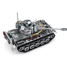 Load image into Gallery viewer, 803PCS 2in1 WW2 Panzerkampfwagen IV Tank Flakpanzer 38T Model Toy Figure Building Block Brick Gift Kids