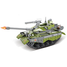 Load image into Gallery viewer, 596PCS Military WW2 8in1 Type 99A Main Battle Tank Model Toy Building Block Brick Gift Kids