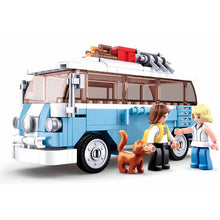 Load image into Gallery viewer, 233PCS MOC VW T1 Mini Van Camper Figure Model Toy Building Block Brick Gift Kids