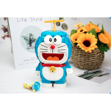Load image into Gallery viewer, 796PCS Doraemon Cartoon Comic Nano Mini Figure Minifigure Construction Action Toy Cute Model Display Building Block Brick Educational Gift Set Kids