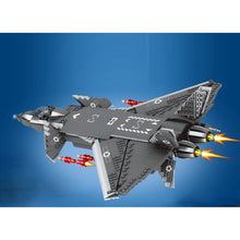 Load image into Gallery viewer, 1033PCS Military WW2 Chengdu J-20 Fire Fang Air Fighter Aircraft Figure Model Toy Building Block Brick Gift Kids Compatible Lego