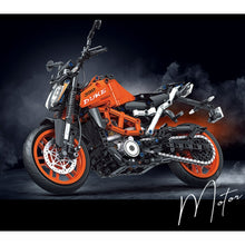 Load image into Gallery viewer, 718PCS MOC Technic Speed Street Motorcycle Motor Bike Model Toy Building Block Brick Gift Kids Compatible Lego