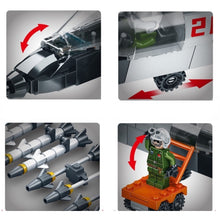 Load image into Gallery viewer, 570PCS Military WW2 Xian H-6 Strategic Bomber Aircraft Figure Model Toy Building Block Brick Gift Kids Compatible Lego