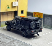 Load image into Gallery viewer, Autobots 1:64 Black Land Cruiser J70 LC79 Pickup Crew Cab Model Diecast Car