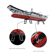 Load image into Gallery viewer, 2002PCS Military WW2 2in1 Shandong Aircraft Carrier 001A Arleigh Burke Class Destroyer Figure Model Toy Building Block Brick Gift Kids