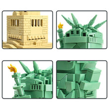Load image into Gallery viewer, 414PCS MOC Architecture Statue Of Liberty Model Toy Building Block Brick Gift Kids Compatible Lego