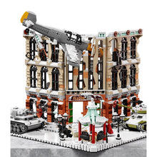 Load image into Gallery viewer, 3700PCS Military WW2 Moscow City Street Defense Simulation Scene Sand Table Tank Fighter Model Toy Building Block Brick Gift Kids