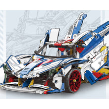Load image into Gallery viewer, 2183PCS Static MOC Technic Speed EVO GUNDAM Racing Sports Car Model Toy Building Block Brick Gift Kids Compatible Lego