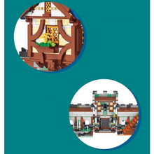 Load image into Gallery viewer, 1724PCS MOC City Street Town Medieval Market Coach Model Building Block Brick Gift Set Kids New Compatible Lego