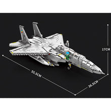 Load image into Gallery viewer, 2216PCS Military WW2 F15 E Eagle Air Fighter Figure Model Toy Building Block Brick Gift Kids