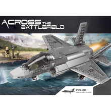 Load image into Gallery viewer, 646PCS Military WW2 F-35 Lightning Air Fighter Figure Model Toy Building Block Brick Gift Kids