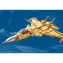 Load image into Gallery viewer, 668PCS Military WW2 J-15 Flying Shark Flanker-D Air Fighter Aircraft Figure Model Toy Building Block Brick Gift Kids