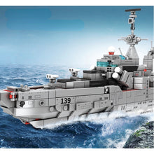 Load image into Gallery viewer, 1015PCS Military 4in1 Type 956 Destroyer Figure Model Toy Building Block Brick Gift Kids Compatible Lego