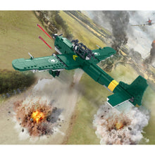Load image into Gallery viewer, 502PCS Military WW2 Junkers JU-87 Bomber Stuka Figure Air Fighter Model Toy Building Block Brick Gift Kids