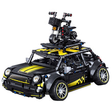 Load image into Gallery viewer, 1489PCS MOC Static Technic Mini F56 Copper S Sports Racing Car Model Toy Building Block Brick Gift Kids Compatible Lego 1:14