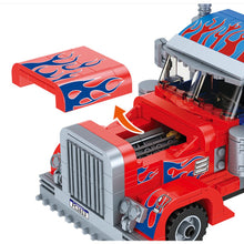 Load image into Gallery viewer, 1374PCS MOC Technic Racing Car Delivery Transportation Truck Model Toy Building Block Brick Gift Kids Compatible Lego