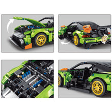 Load image into Gallery viewer, 1381PCS MOC Technic Speed Martin Super Racing Sports Car Model Toy Building Block Brick Gift Kids Compatible Lego 1:14