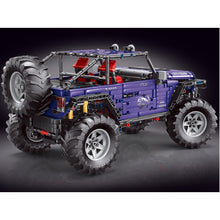 Load image into Gallery viewer, 2680PCS Technic Jeep Wrangler Off Road SUV Car Purple Static Version Model Building Block Brick Toy Gift Set Kids New Compatible Lego