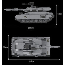 Load image into Gallery viewer, 393PCS Military WW2 Merkava Main Battle Tank Figure Model Toy Building Block Brick Gift Kids Compatible Lego