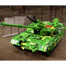 Load image into Gallery viewer, 1918PCS Military WW2 Large Type ZTZ 99A Main Tank Model Toy Building Block Brick Gift Kids Compatible Lego