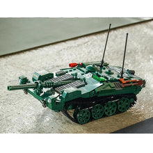 Load image into Gallery viewer, 692PCS Military WW2 STRV-103 Main Tank Figure Model Toy Building Block Brick Gift Kids