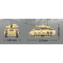 Load image into Gallery viewer, 1350PCS Military WW2 M2 Bradley Tank Figure Model Toy Building Block Brick Gift Kids Compatible Lego