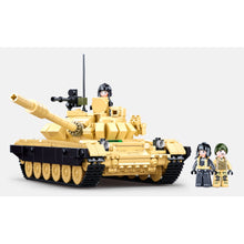 Load image into Gallery viewer, 770PCS MOC Military WW2 2in1 T72B3 T72M1 Main Battle Tank Figure Model Toy Building Block Brick Gift Kids New