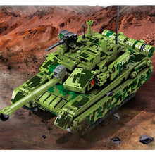 Load image into Gallery viewer, 641PCS WW2 Military 99A Main Battle Tank Figure Model Toy Building Block Brick Gift Kids
