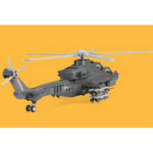 Load image into Gallery viewer, 304PCS Military CAIC Z-10 Armed Helicopter Fiery Thunderbolt Model Building Block Brick Toy Gift Set Kids New