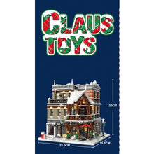 Load image into Gallery viewer, 2955PCS MOC City Christmas Claus Toy Shop Store Santa Snow House Figure Model Building Block Brick Gift Kids