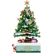 Load image into Gallery viewer, 506PCS Micro Mini Christmas Tree Music Musical Box Santa Model Building Block Brick Toy Gift Set Kids New