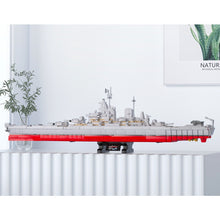 Load image into Gallery viewer, 1712PCS Military WW2 Iowa Class Battleship Ship US Model Toy Building Block Brick Gift Kids Compatible Lego